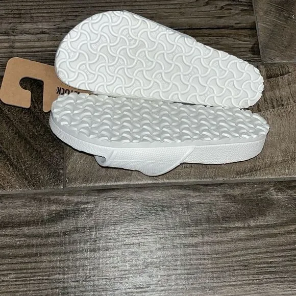 Nwt Birkenstocks unisex white slides - Picture 4 of 4